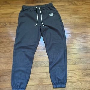 Gray Warm up pants